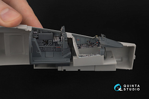 F-4K Phantom FG.1 3D-Printed & coloured Interior on decal paper (Hasegawa) (with 3D-printed resin parts)