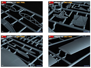 Model kit 1/48 Junkers F13 Early Production (3x camo) (MiniArt)