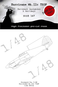 Hawker Hurricane Mk.IIC TROP National Ins (designed to be used with Arma Hobby kits)