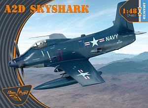 Model kit 1/48 Douglas A2D-1 Skyshark ADVANCED KIT (Clear Prop)