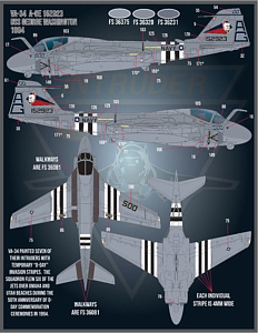 Decal 1/48 Colors and markings of Grumman A-6 Intruders (Furball Aero-Design)