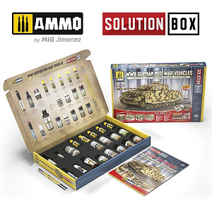 SOLUTION BOX 21 – WWII German Mid-War Vehicles (Ammo Mig)
