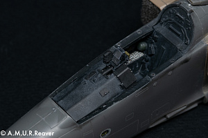 Additions (3D resin printing) 1/48 SEPECAT Jaguar Gr.1A Cab Upgrade Kit (A.M.U.R.Reaver) 