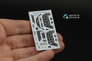 Bf 109G-5/Bf 109G-6 3D-Printed & coloured Interior on decal paper (Airfix)