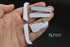 Control surfaces for Bf 109K-4 (Kotare)