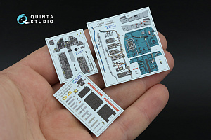 F-15C Late/F-15J Late 3D-Printed & coloured Interior on decal paper (Hasegawa)