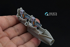 Su-17UM3 3D-Printed & coloured Interior on decal paper (Modelsvit) (with 3D-printed resin part)