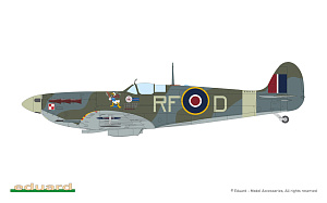 Model kit 1/72 Supermarine Spitfire STORY: The Sweeps DUAL COMBO (Eduard kits)