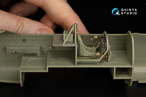 Vultee Mk.II Vengeance 3D-Printed & coloured Interior on decal paper (Dora Wings) (Small version)