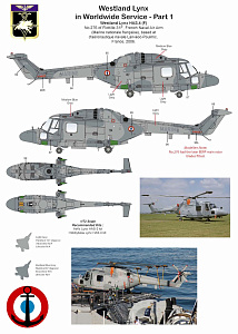 Decal 1/72 Westland Lynx in Worldwide Service Part 1 (AGM)