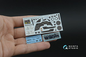 Toyota Supra A80 JDM-spec 3D-Printed & coloured Interior on decal paper (Tamiya) (with metal sticker parts)