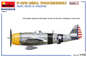 Model kit 1/48 P-47D-28RA Thunderbolt Pacific Theater of Op. (MiniArt)