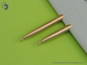 Aircraft detailing sets (brass) 1/32 Supermarine Spitfire revised wing (Mk.21/24)- Hispano 20mm cannons in fairings 