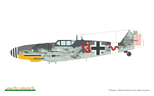 Model kit 1/48 Messerschmitt Bf-109G-6  ProfiPACK edition (Eduard kits)