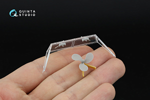 GMC DUKW-353 3D-Printed & coloured Interior on decal paper (I Love Kit) (with 3D-printed resin parts) 