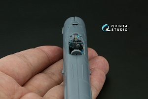 MiG-21bis late 3D-Printed & coloured Interior on decal paper (Eduard) (with 3D-printed resin parts)