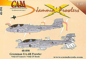 Decal 1/48 Grumman EA-6B Prowler (1) VAQ-137 (CAM)