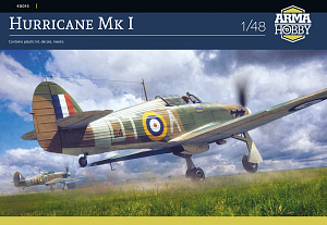 Model kit 1/48 Hawker Hurricane Mk.I (Arma Hobby)