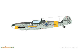 Model kit 1/72 Messerschmitt Bf-109G GUSTAV pt. 2 DUAL COMBO (Eduard kits)