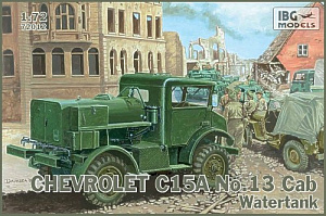 Model kit 1/72 Chevrolet C15A No.Cab 13 Watertank (IBG Models)