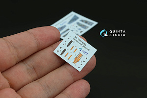 Su-25 3D-Printed & coloured Interior on decal paper (Zvezda)