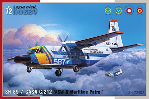 Model kit 1/72 Tp 89 / CASA C.212 'ASW & Maritime Patrol' (Special Hobby)