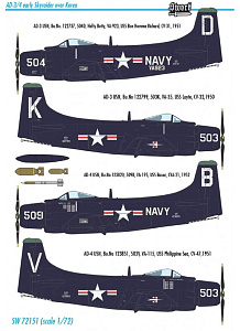 Model kit 1/72 Douglas AD-3/4 (early) (Sword)