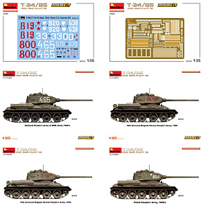 Model kit 1/35 Т-34/85 (MiniArt)