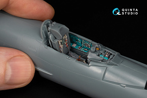 MiG-21bis late Fishbed-N 3D-Printed & coloured Interior on decal paper (Eduard) (with 3D-printed resin parts)