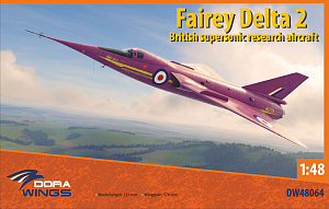 Model kit 1/48 Fairy Delta 2 British Supersonic Aircraft (Dora Wings)