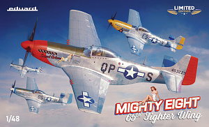Model kit 1/48 MIGHTY EIGHT: 65th Fighter Wing (P-51D Mustang)  (Eduard kits)