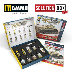 SOLUTION BOX MINI 19 - WWII German D.A.K. Vehicles (Ammo Mig)