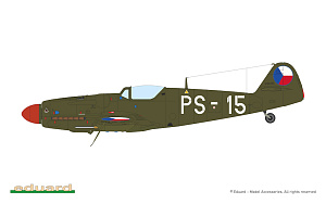 Model kit 1/48 Avia S-199 bubble canopy HYBRID edition kit (Eduard kits)