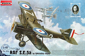 Model kit 1/48 S.E.5a w/Wolseley Viper (Roden)