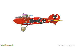 Model kit 1/72 Albatros D.V (Weekend edition) (Eduard kits)