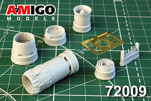 Additions (3D resin printing) 1/72 R-35 engine nozzle MiG-23ML /MLA/ MLD, MiG-23P, MiG-23MS (Amigo Models)