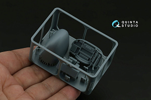 Ка-52М radar bay with nose cone (Quinta Models) (with 3D-printed resin parts)