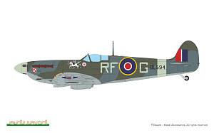 Model kit 1/48 Supermarine Spitfire Mk.Vb mid (Eduard kits)