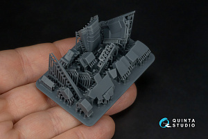 RF-4C Phantom II (late without DMAS) 3D-Printed & coloured Interior on decal paper (Hasegawa) (with 3D-printed resin parts)