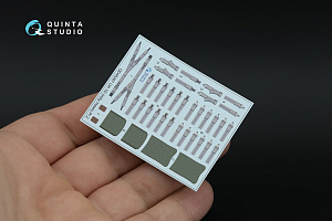 UH-1D early/UH-1H early 3D-Printed & coloured Interior on decal paper (Kitty Hawk)