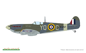 Model kit 1/72 Supermarine Spitfire STORY: The Sweeps DUAL COMBO (Eduard kits)