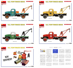 Model kit 1/35 U.S. TOW TRUCK G506. (MiniArt)