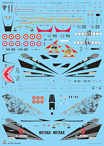 Model kit 1/48 Dassault Mirage F.1 (Italeri)