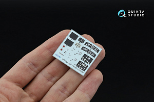 Citroen 11CV 3D-Printed & coloured Interior on decal paper (Tamiya) (with 3D-printed resin parts) 