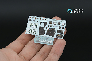 Mazda RX-7 FD 3D-Printed & coloured Interior on decal paper (Fujimi) (with metal sticker parts)