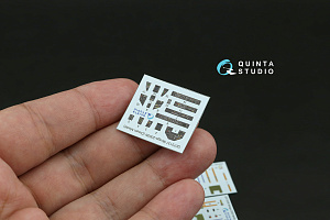 Mirage 2000N 3D-Printed & coloured Interior on decal paper (Dream Model) (with 3D-printed resin part)