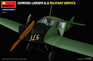 Model kit 1/48 Junkers-Larsen JL.6. Milit.Service (3x camo) (MiniArt)