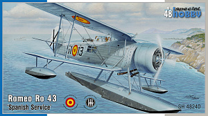 Model kit 1/48 Romeo Ro 43 'Spanish Service' (2x camo) (Special Hobby)