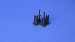 Additions (3D resin printing) 1/72 Rocket AGM-45 + lau-34 and lau-118 - 2 pcs. set (KepModels)