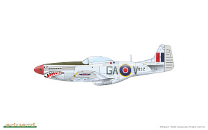 Model kit 1/48 North-American Mustang Mk.IV Profipack edition (Eduard kits)